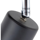 Barra Led Silo 2 Luces Metal Negro