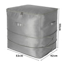 Organizador De Duvet 52X50X42 Cm Gris