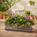 Base Jardinera Plastica Rectangular No24 Para Jardin