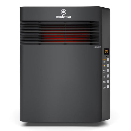 Estufa Aire Forzado Inf10 Negro