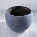 Macetero Stri De Fibra De Vidrio 50X39 Cm Gris