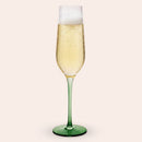 Copa de Champan 250 ml Vidrio Verde