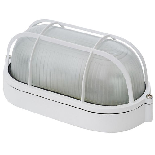 Tortuga de muro exterior 60 W blanco