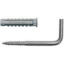 Tarugo sx8 +tornillo escuadra 3 unidades