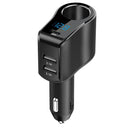 Multicargador de auto Usb x 2 + Tipo C