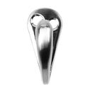 Set 6 Perchas Metal Nickel