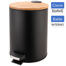 Basurero 5 Litros Plastico Negro