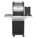 Parrilla A Gas Pro 2 Quemadores + Quemador Lateral