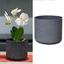 Macetero Denver de Plastico 14x12.5 cm Plomo