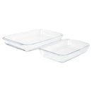 Set de asaderas 1,5 litros y 3 litros 2 piezas