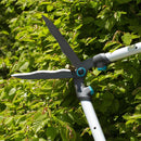 Tijeron cortacesped extensible de metal celeste