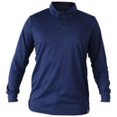 Polera cool dry manga larga azul talla l