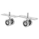 Set De Carros Corredera Economico 80 Kg Para Puertas