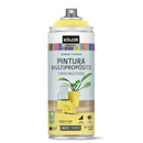 Pintura Esmalte Base Agua Spray 0.4 l Mate amarillo