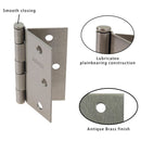 Pack 3 Unidades Bisagra 3X3 Plata