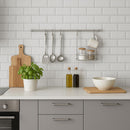 Barra cocina 90cm c/soporte a