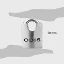 Candado 50 mm Gris con Llaves