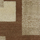 Bajada de Cama Carrera Cuadros 50x90 cm Polipropileno Cafe