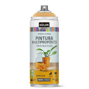 Pintura Esmalte Base Agua Spray 0.4 l Mate marron
