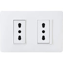Enchufe 10/16A Doble Luzica Bc