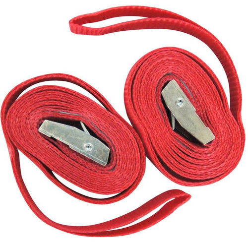Set De Cintas Tiro Dolezych 2 Unidades 4 Metros Rojo