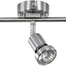 Barra Led Bisel 3 Luces Metal Gris