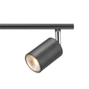 Barra Timo 4 Luces Aluminio Negro