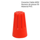Conector Cable 600V E3 50 Unidades