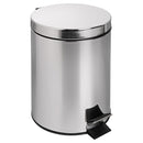 Basurero 5 Litros Metal Gris