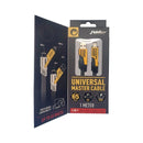 Cable Universal 4 En 1 Carga Rapida Metro Pd
