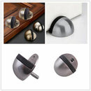 Tope Puerta Media Luna Cromado 41X47 Mm..