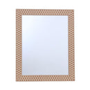 Espejo Decorativo Forma Rectangular 69x84 cm Cafe Geo
