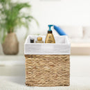 Canasto Fibra Natural 30x30x30 cm 27 l Natural