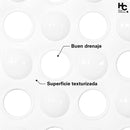 Piso Bubble 36X68 Cm Pvc Blanco