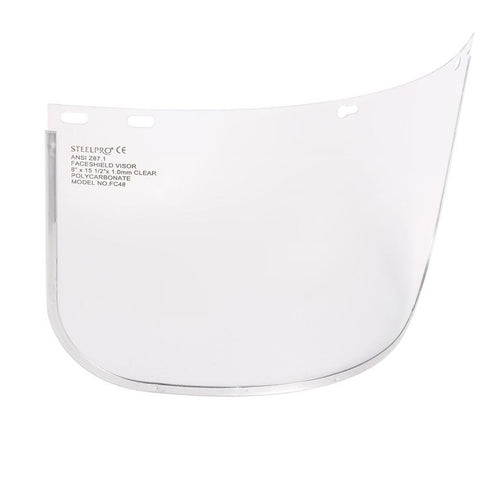 Protector Facial Transparente Con Filtro Uv Para Riesgos Laborales