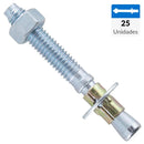 Perno anclaje 3/8 x 3 25 unidades