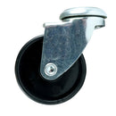 Rueda giratoria plast. 35kg..
