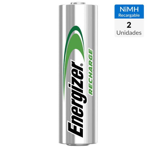 Pack De 2 Pilas Recargables Aa 2000 Mah 1,2V