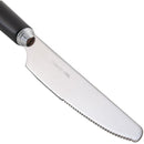 Juego Cubiertos Acero Inox. Negro 16 Piezas Incluye Organiza