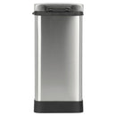 Basurero 10 Litros Acero Inoxidable Gris