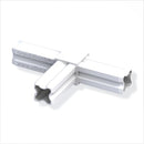 Conector Esquina Blanco 3 Espigas 2. 35 Cm