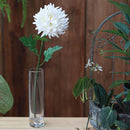 Vara Flor Artificial Crisantemos 55 cm Crema