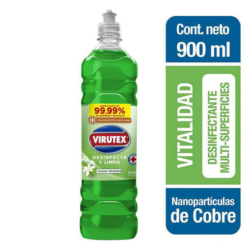 Limpiador Liquido Desinfectante Vitalidad 900 ml Citrico