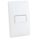 Interruptor conmutador 9/24 10 A Luzica Blanco