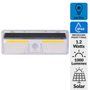 Reflector Solar Con Sensor 1.2 W Ip 44 1000 Lm Luz Fria