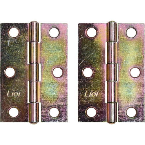Set Bisagras L38 2,5" Zincado 2 un