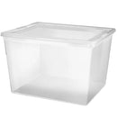 Caja 35x27x42 cm 30 l Transparente