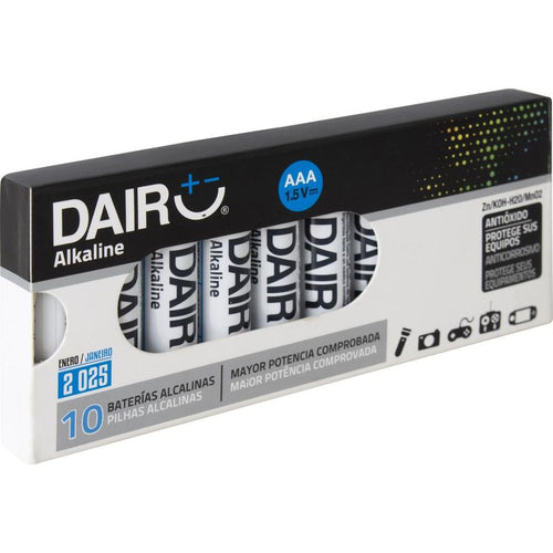 Pack De 10 Pilas Alcalinas Aaa 1.5V