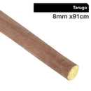 Tarugo Madera 8Mmx91Cm Ama.