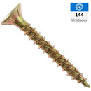 Tornillo Turbo screw Madera Madera 35 mm 4.5 mm 144 unidad(es)